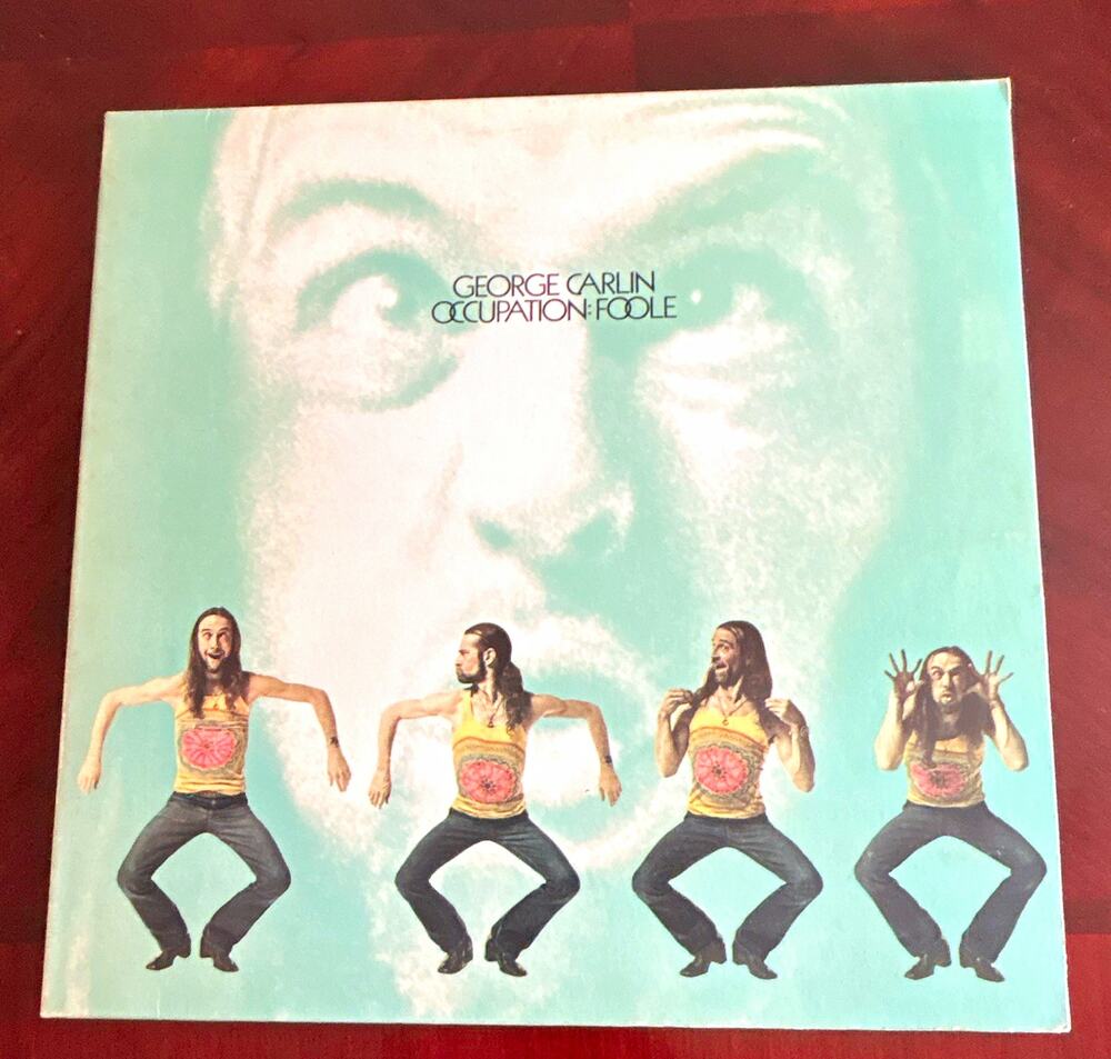 George Carlin Occupation: Foole 12" 33RPM Stereo Vinyl LP Little David LD 1005